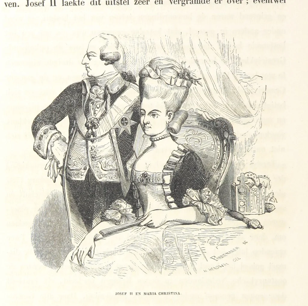An illustration from Geschiedenis van België ... Versierd met 200 houtsneden, etc, 1845, leaf 572