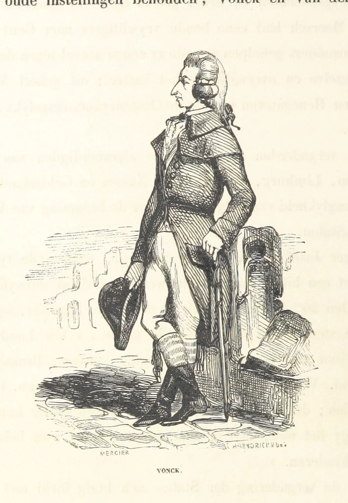 An illustration from Geschiedenis van België ... Versierd met 200 houtsneden, etc, 1845, leaf 582