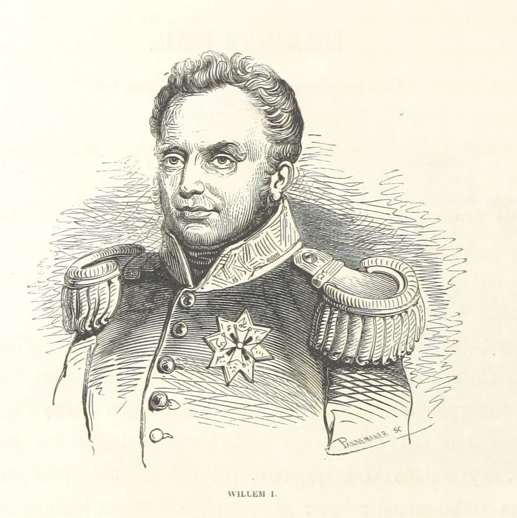 An illustration from Geschiedenis van België ... Versierd met 200 houtsneden, etc, 1845, leaf 592