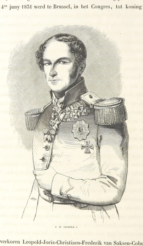 An illustration from Geschiedenis van België ... Versierd met 200 houtsneden, etc, 1845, leaf 596