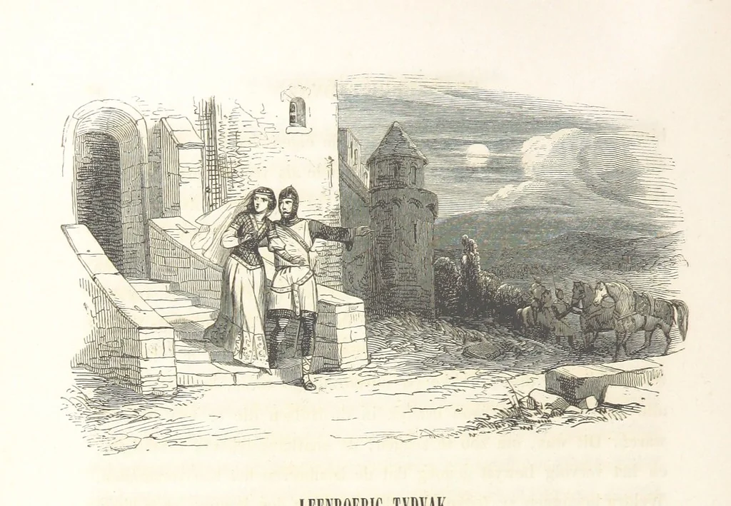 An illustration from Geschiedenis van België ... Versierd met 200 houtsneden, etc, 1845, leaf 68