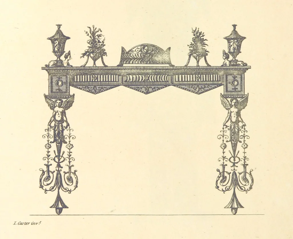 An illustration from The New Builder's Magazine, and Complete Architectural Library, for architects, surveyors, carpenters, etc, 1819, leaf 380