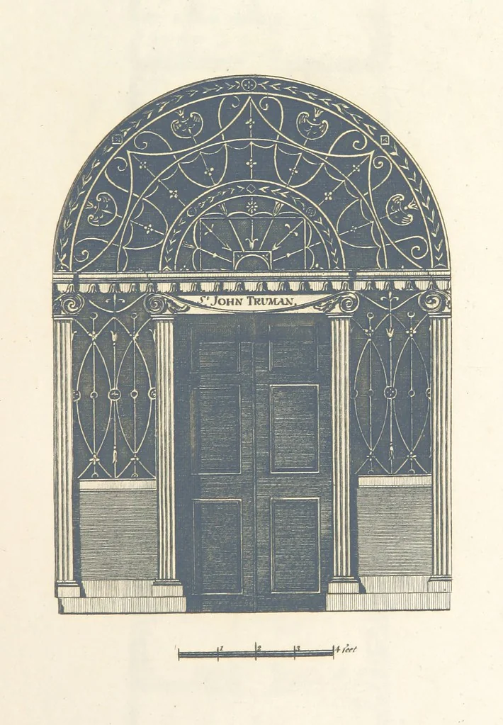 An illustration from The New Builder's Magazine, and Complete Architectural Library, for architects, surveyors, carpenters, etc, 1819, leaf 419