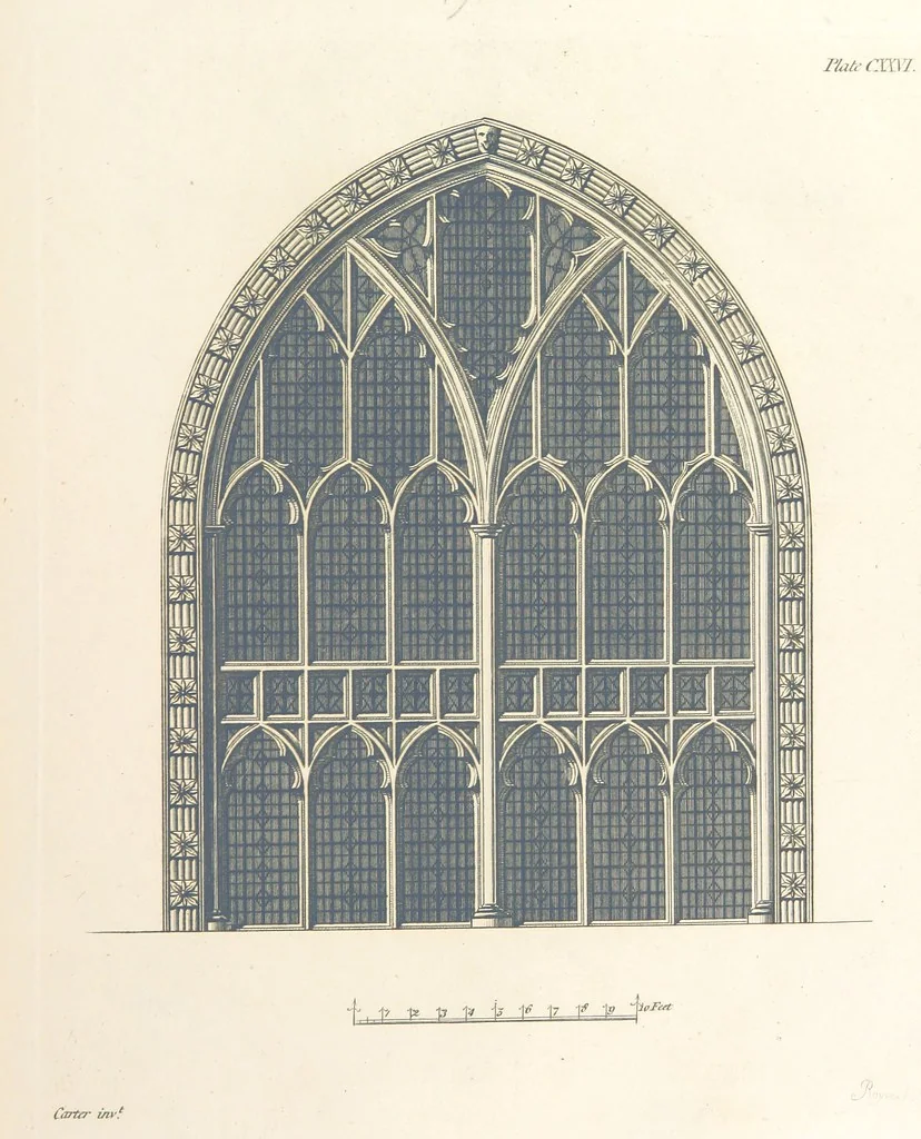 An illustration from The New Builder's Magazine, and Complete Architectural Library, for architects, surveyors, carpenters, etc, 1819, leaf 435