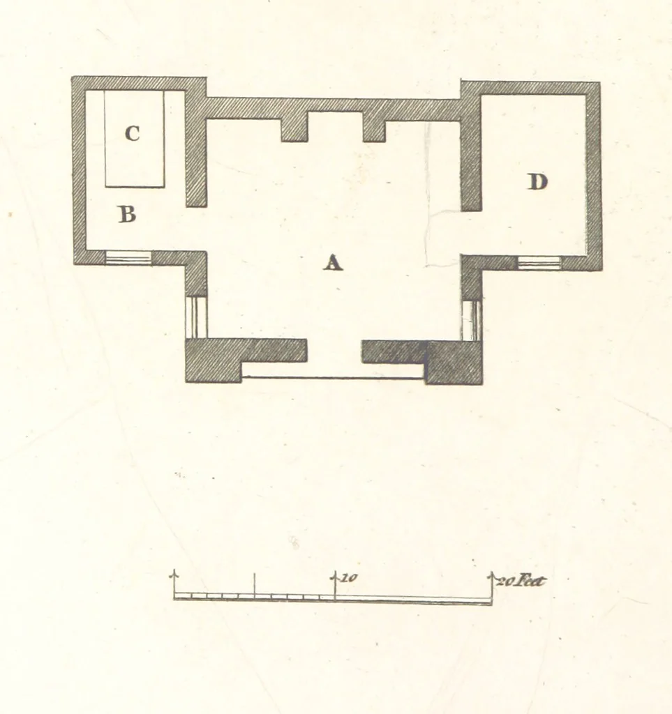 An illustration from The New Builder's Magazine, and Complete Architectural Library, for architects, surveyors, carpenters, etc, 1819, leaf 490
