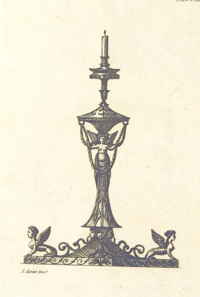 An illustration from The New Builder's Magazine, and Complete Architectural Library, for architects, surveyors, carpenters, etc, 1819, leaf 502