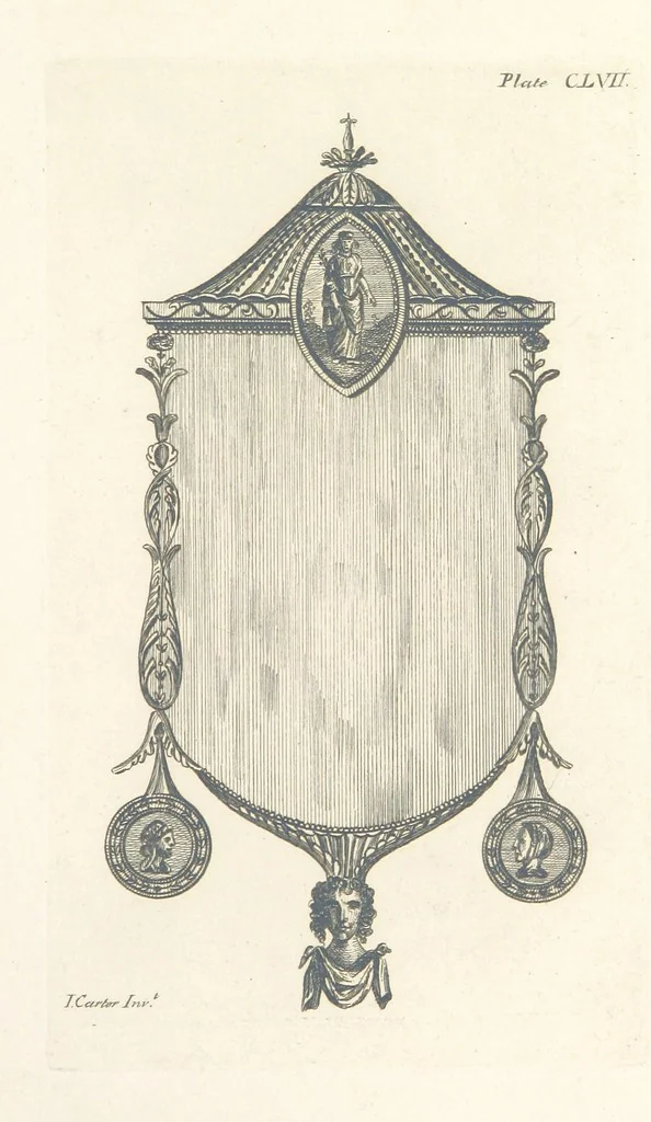 An illustration from The New Builder's Magazine, and Complete Architectural Library, for architects, surveyors, carpenters, etc, 1819, leaf 513