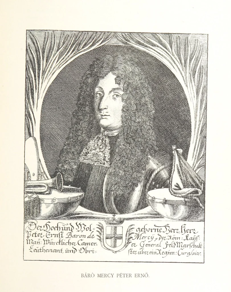 An illustration from Avvisi del cavaliere Federico Cornaro, ambasciatore veneto, circa l'assedio e la presa della fortezza di Buda nell'anno 1686. Con traduzione ungherese ed introduzione storica da Sigismondo Bubics. (Cornaro Frigyes velenczei követ Jelentései, etc.) [With plates, including portraits.] Ital. & Hung, 1891, leaf 135