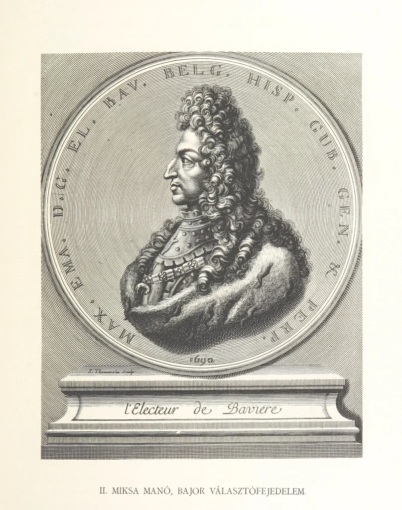 An illustration from Avvisi del cavaliere Federico Cornaro, ambasciatore veneto, circa l'assedio e la presa della fortezza di Buda nell'anno 1686. Con traduzione ungherese ed introduzione storica da Sigismondo Bubics. (Cornaro Frigyes velenczei követ Jelentései, etc.) [With plates, including portraits.] Ital. & Hung, 1891, leaf 145