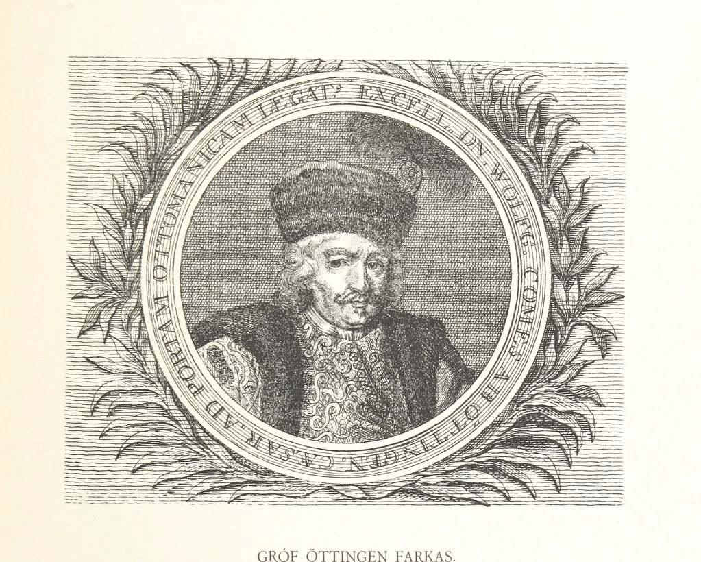 An illustration from Avvisi del cavaliere Federico Cornaro, ambasciatore veneto, circa l'assedio e la presa della fortezza di Buda nell'anno 1686. Con traduzione ungherese ed introduzione storica da Sigismondo Bubics. (Cornaro Frigyes velenczei követ Jelentései, etc.) [With plates, including portraits.] Ital. & Hung, 1891, leaf 155
