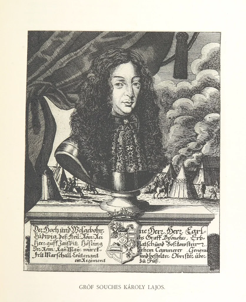 An illustration from Avvisi del cavaliere Federico Cornaro, ambasciatore veneto, circa l'assedio e la presa della fortezza di Buda nell'anno 1686. Con traduzione ungherese ed introduzione storica da Sigismondo Bubics. (Cornaro Frigyes velenczei követ Jelentései, etc.) [With plates, including portraits.] Ital. & Hung, 1891, leaf 173