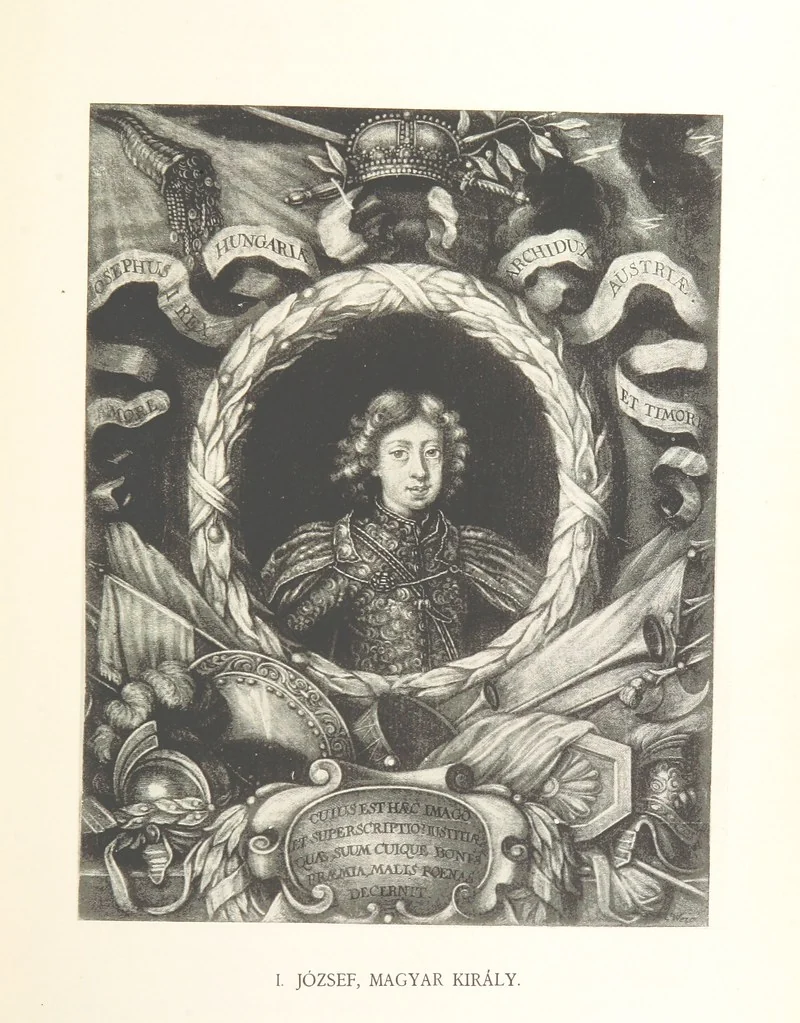 An illustration from Avvisi del cavaliere Federico Cornaro, ambasciatore veneto, circa l'assedio e la presa della fortezza di Buda nell'anno 1686. Con traduzione ungherese ed introduzione storica da Sigismondo Bubics. (Cornaro Frigyes velenczei követ Jelentései, etc.) [With plates, including portraits.] Ital. & Hung, 1891, leaf 35