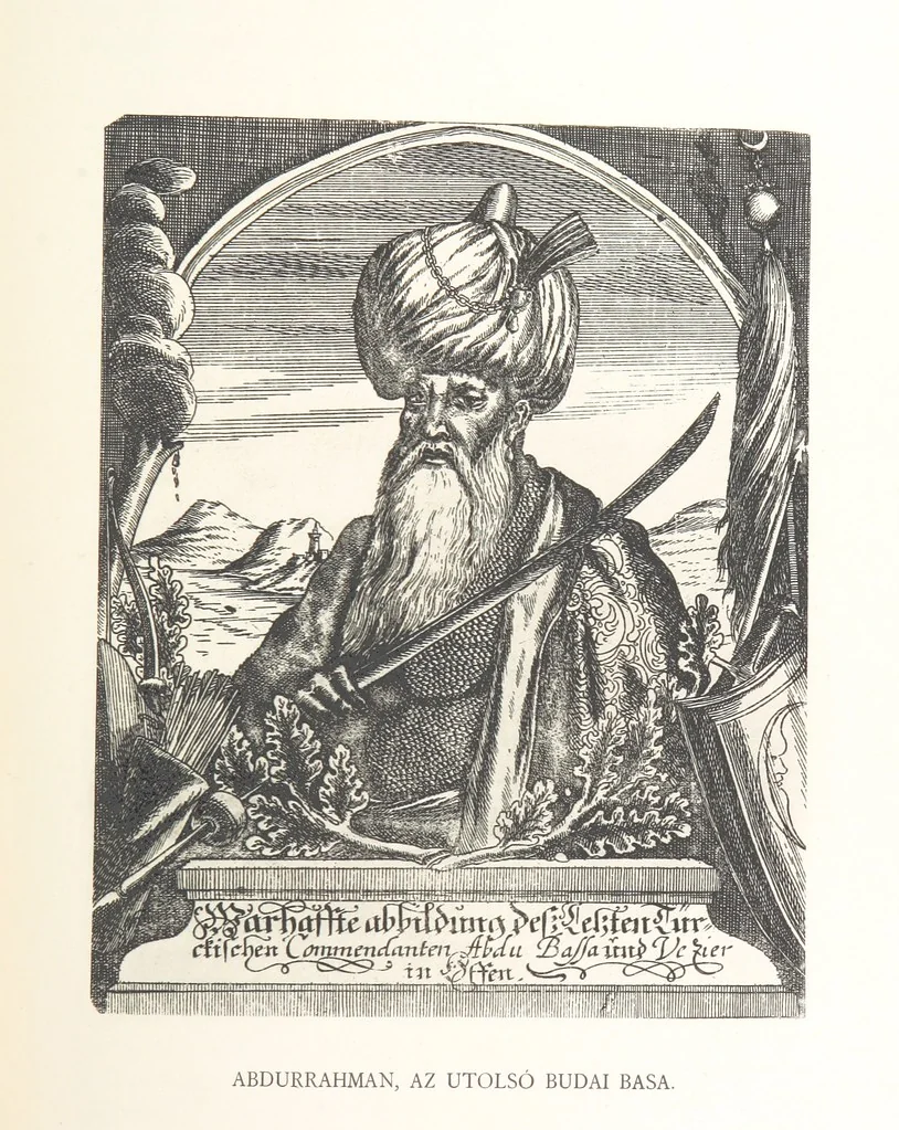 An illustration from Avvisi del cavaliere Federico Cornaro, ambasciatore veneto, circa l'assedio e la presa della fortezza di Buda nell'anno 1686. Con traduzione ungherese ed introduzione storica da Sigismondo Bubics. (Cornaro Frigyes velenczei követ Jelentései, etc.) [With plates, including portraits.] Ital. & Hung, 1891, leaf 405