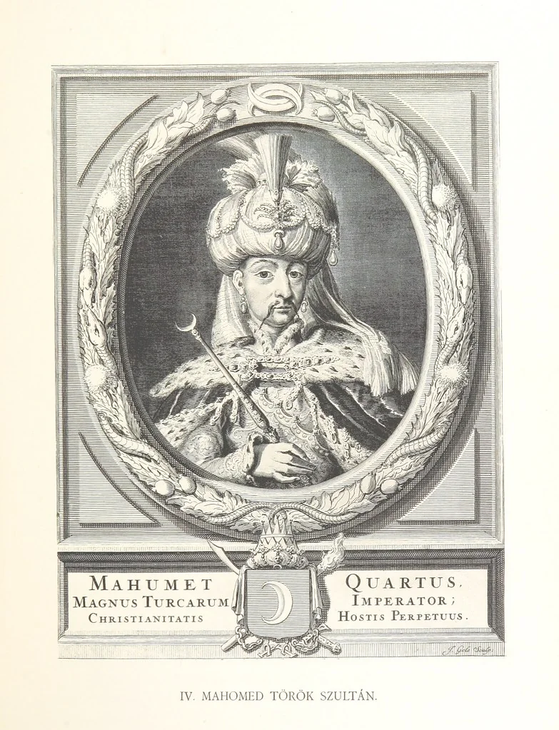An illustration from Avvisi del cavaliere Federico Cornaro, ambasciatore veneto, circa l'assedio e la presa della fortezza di Buda nell'anno 1686. Con traduzione ungherese ed introduzione storica da Sigismondo Bubics. (Cornaro Frigyes velenczei követ Jelentései, etc.) [With plates, including portraits.] Ital. & Hung, 1891, leaf 47