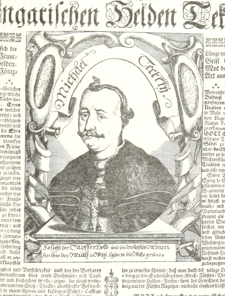 An illustration from Avvisi del cavaliere Federico Cornaro, ambasciatore veneto, circa l'assedio e la presa della fortezza di Buda nell'anno 1686. Con traduzione ungherese ed introduzione storica da Sigismondo Bubics. (Cornaro Frigyes velenczei követ Jelentései, etc.) [With plates, including portraits.] Ital. & Hung, 1891, leaf 565