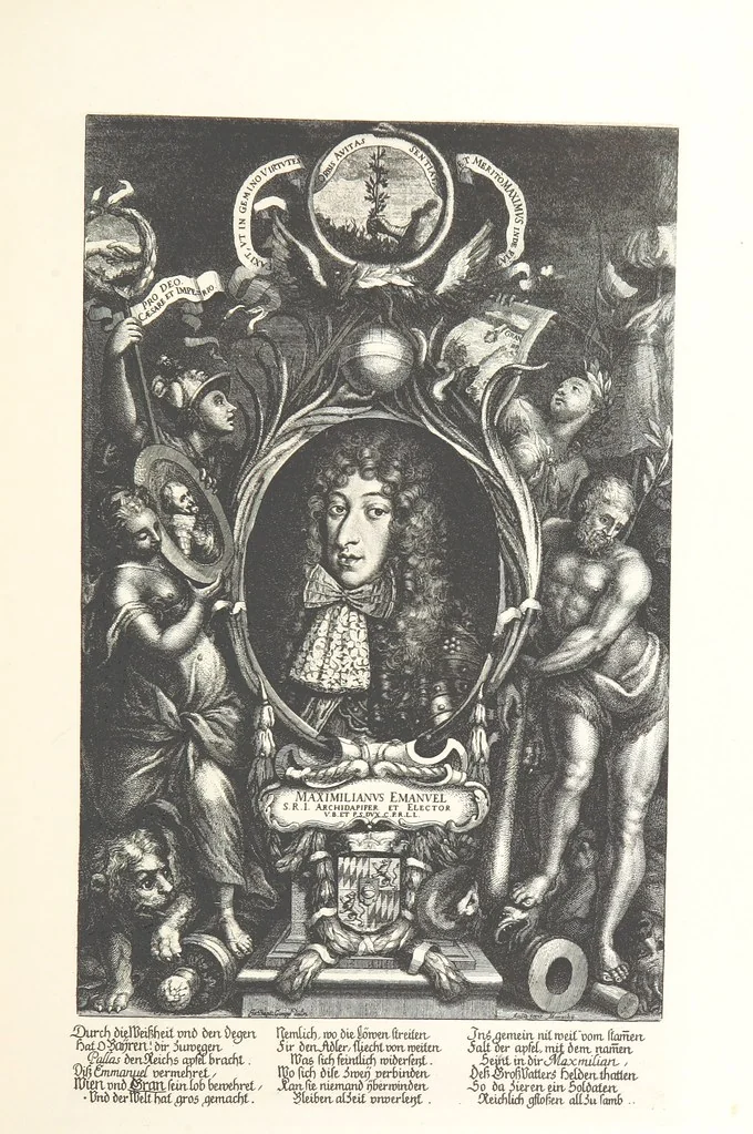 An illustration from Avvisi del cavaliere Federico Cornaro, ambasciatore veneto, circa l'assedio e la presa della fortezza di Buda nell'anno 1686. Con traduzione ungherese ed introduzione storica da Sigismondo Bubics. (Cornaro Frigyes velenczei követ Jelentései, etc.) [With plates, including portraits.] Ital. & Hung, 1891, leaf 67