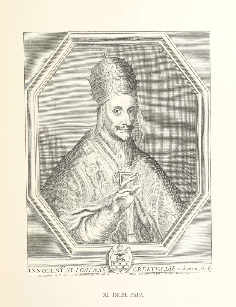An illustration from Avvisi del cavaliere Federico Cornaro, ambasciatore veneto, circa l'assedio e la presa della fortezza di Buda nell'anno 1686. Con traduzione ungherese ed introduzione storica da Sigismondo Bubics. (Cornaro Frigyes velenczei követ Jelentései, etc.) [With plates, including portraits.] Ital. & Hung, 1891, leaf 87