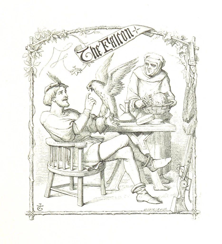 An illustration from Dramatic Scenes. With other poems, now first printed ... Illustrated, 1857, leaf 119