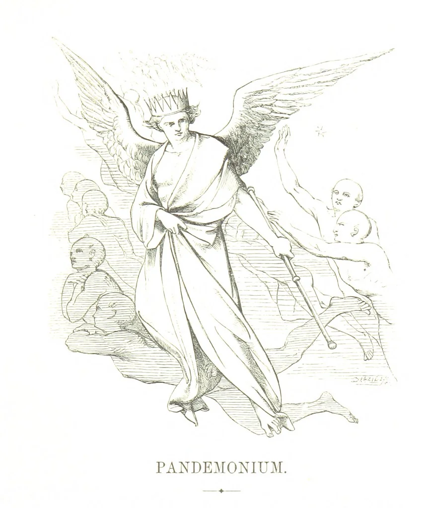 An illustration from Dramatic Scenes. With other poems, now first printed ... Illustrated, 1857, leaf 147
