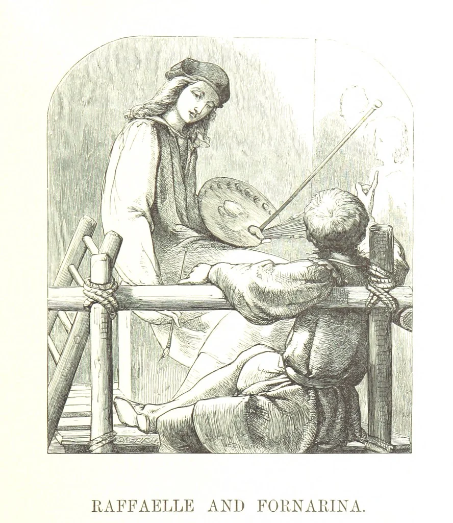 An illustration from Dramatic Scenes. With other poems, now first printed ... Illustrated, 1857, leaf 219