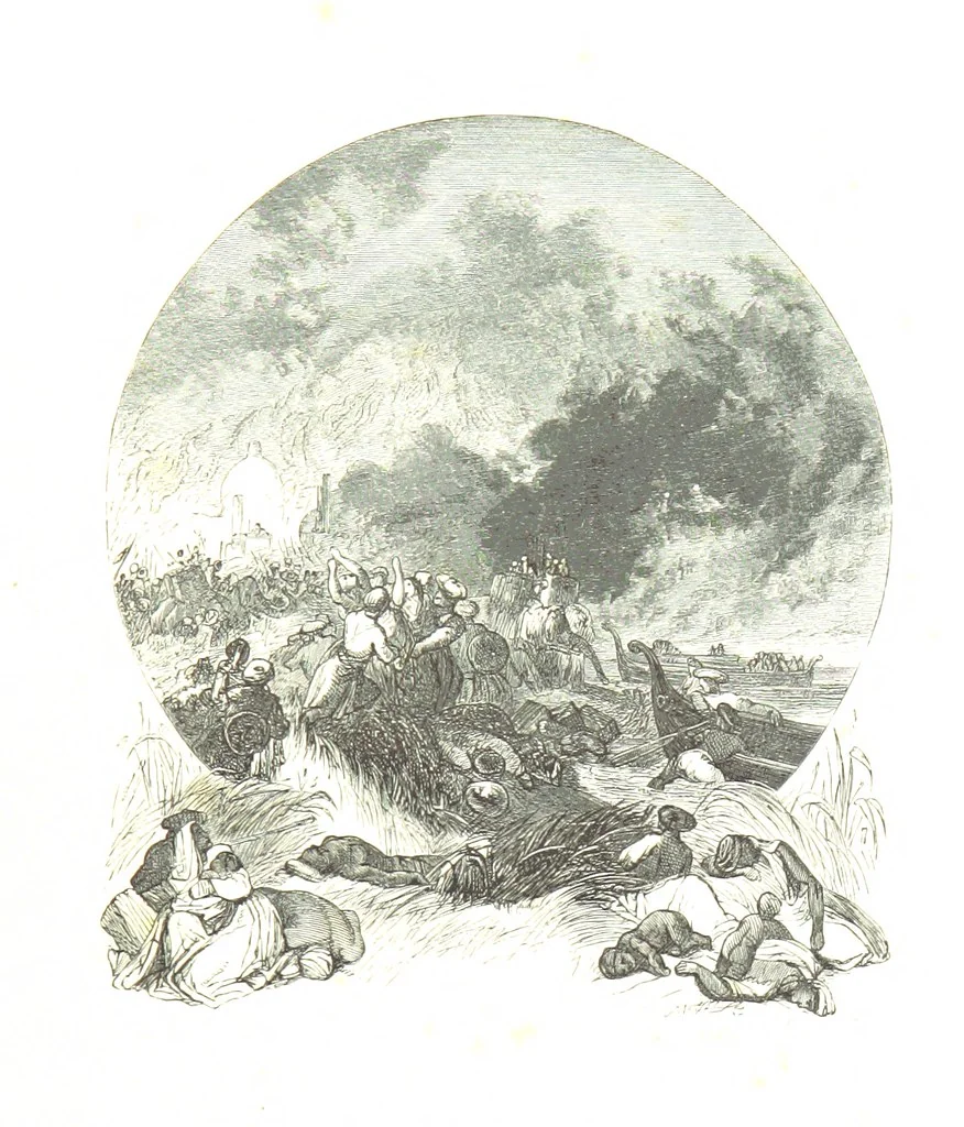 An illustration from Dramatic Scenes. With other poems, now first printed ... Illustrated, 1857, leaf 289