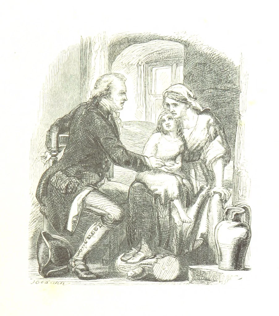 An illustration from Dramatic Scenes. With other poems, now first printed ... Illustrated, 1857, leaf 307