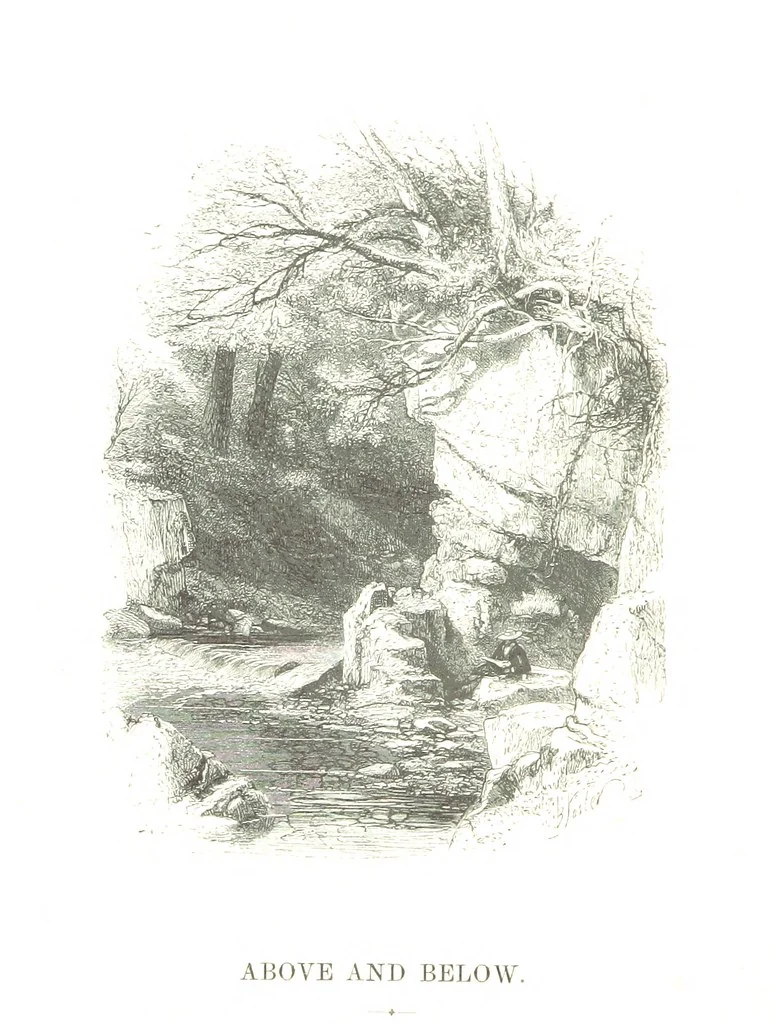 An illustration from Dramatic Scenes. With other poems, now first printed ... Illustrated, 1857, leaf 310
