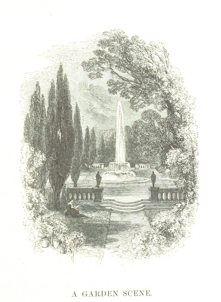 An illustration from Dramatic Scenes. With other poems, now first printed ... Illustrated, 1857, leaf 313