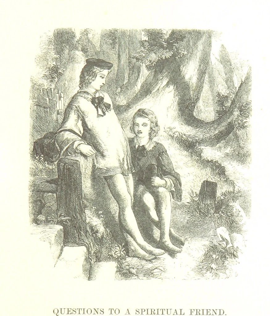 An illustration from Dramatic Scenes. With other poems, now first printed ... Illustrated, 1857, leaf 331