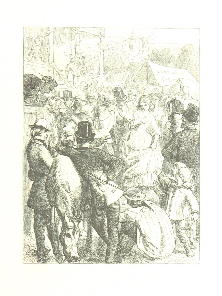 An illustration from Dramatic Scenes. With other poems, now first printed ... Illustrated, 1857, leaf 377