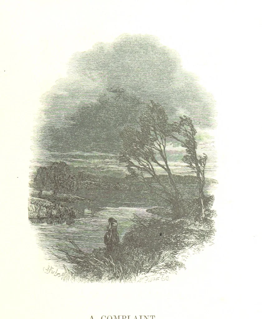 An illustration from Dramatic Scenes. With other poems, now first printed ... Illustrated, 1857, leaf 385
