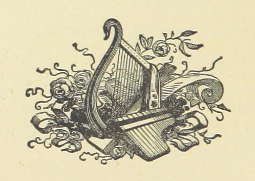 An illustration from Irish Lyrics, Songs & Poems, 1879, leaf 126