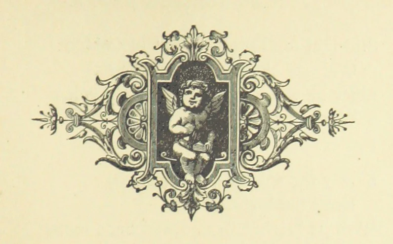 An illustration from Irish Lyrics, Songs & Poems, 1879, leaf 137