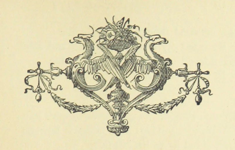 An illustration from Irish Lyrics, Songs & Poems, 1879, leaf 147