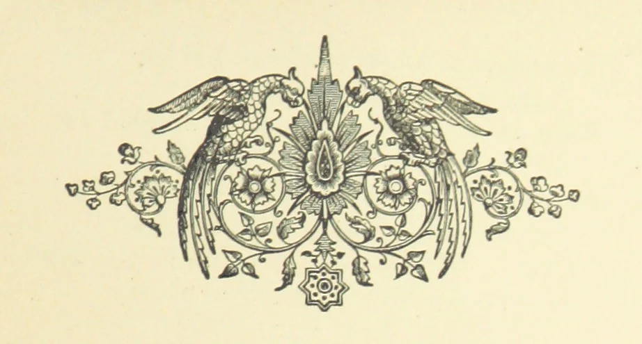 An illustration from Irish Lyrics, Songs & Poems, 1879, leaf 165