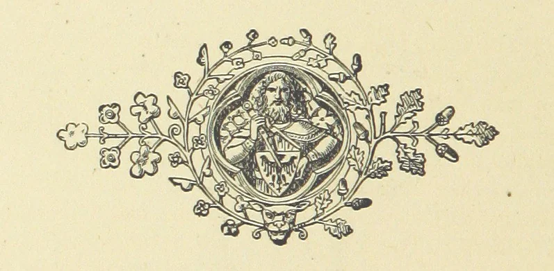 An illustration from Irish Lyrics, Songs & Poems, 1879, leaf 22