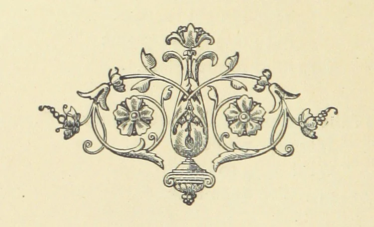 An illustration from Irish Lyrics, Songs & Poems, 1879, leaf 40