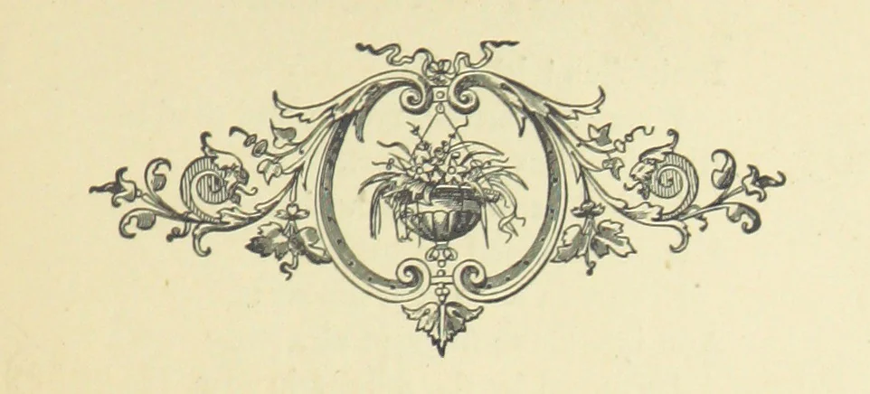 An illustration from Irish Lyrics, Songs & Poems, 1879, leaf 43