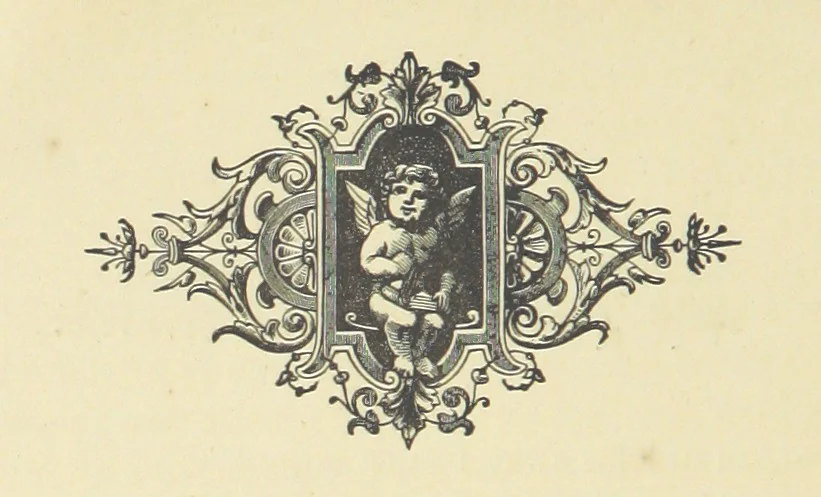 An illustration from Irish Lyrics, Songs & Poems, 1879, leaf 62