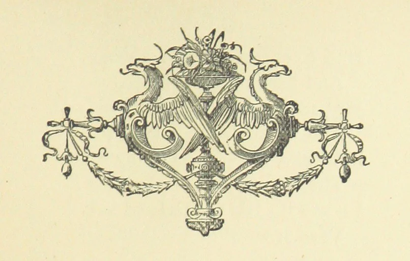 An illustration from Irish Lyrics, Songs & Poems, 1879, leaf 77