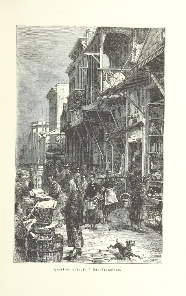 An illustration from Mœurs et caractères des peuples, Asie-Amérique-Océanie. Morceaux extraits de divers auteurs. [With illustrations, 1879, leaf 101