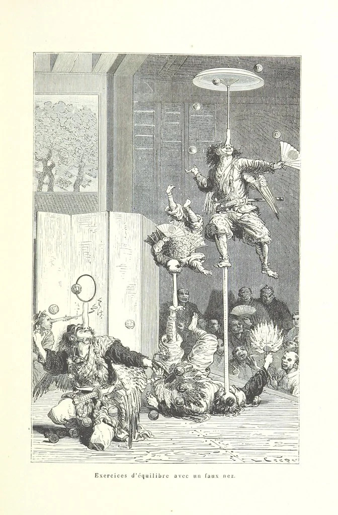 An illustration from Mœurs et caractères des peuples, Asie-Amérique-Océanie. Morceaux extraits de divers auteurs. [With illustrations, 1879, leaf 121