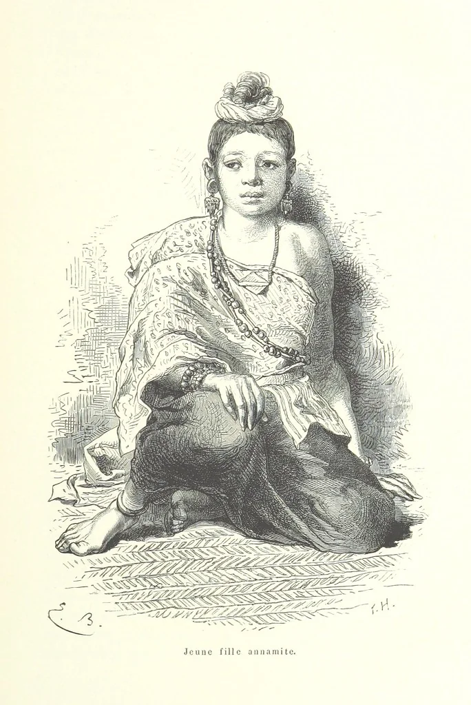 An illustration from Mœurs et caractères des peuples, Asie-Amérique-Océanie. Morceaux extraits de divers auteurs. [With illustrations, 1879, leaf 135
