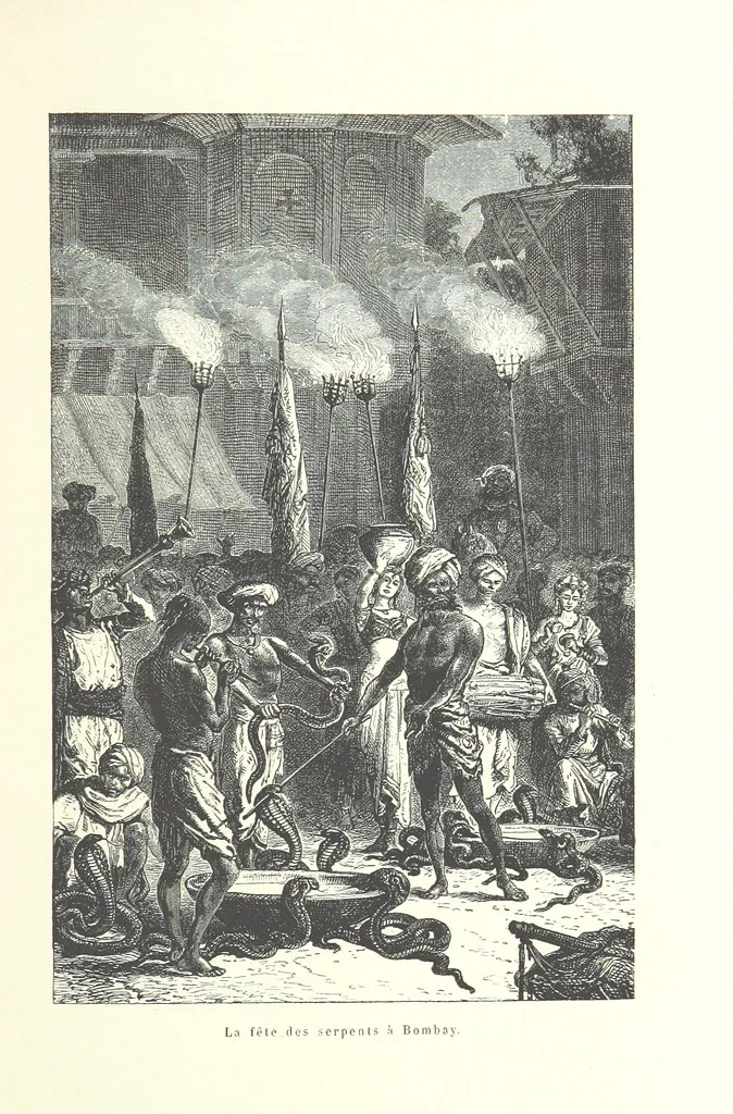 An illustration from Mœurs et caractères des peuples, Asie-Amérique-Océanie. Morceaux extraits de divers auteurs. [With illustrations, 1879, leaf 151
