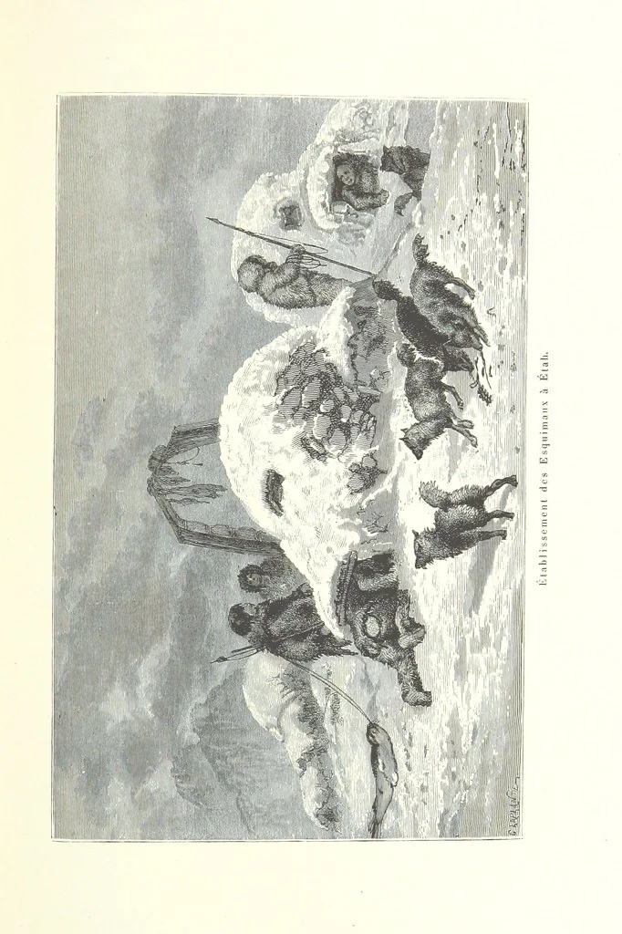 An illustration from Mœurs et caractères des peuples, Asie-Amérique-Océanie. Morceaux extraits de divers auteurs. [With illustrations, 1879, leaf 165