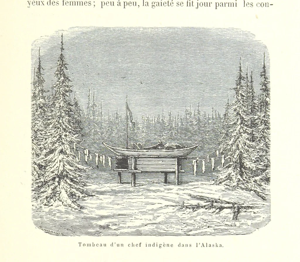 An illustration from Mœurs et caractères des peuples, Asie-Amérique-Océanie. Morceaux extraits de divers auteurs. [With illustrations, 1879, leaf 181