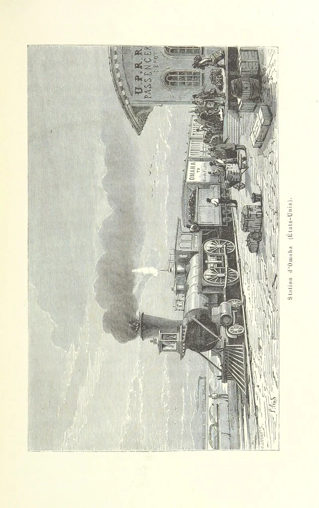 An illustration from Mœurs et caractères des peuples, Asie-Amérique-Océanie. Morceaux extraits de divers auteurs. [With illustrations, 1879, leaf 191