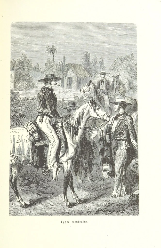An illustration from Mœurs et caractères des peuples, Asie-Amérique-Océanie. Morceaux extraits de divers auteurs. [With illustrations, 1879, leaf 221