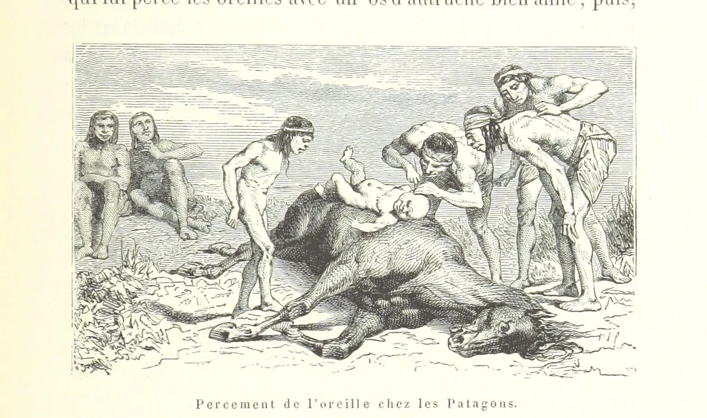 An illustration from Mœurs et caractères des peuples, Asie-Amérique-Océanie. Morceaux extraits de divers auteurs. [With illustrations, 1879, leaf 267