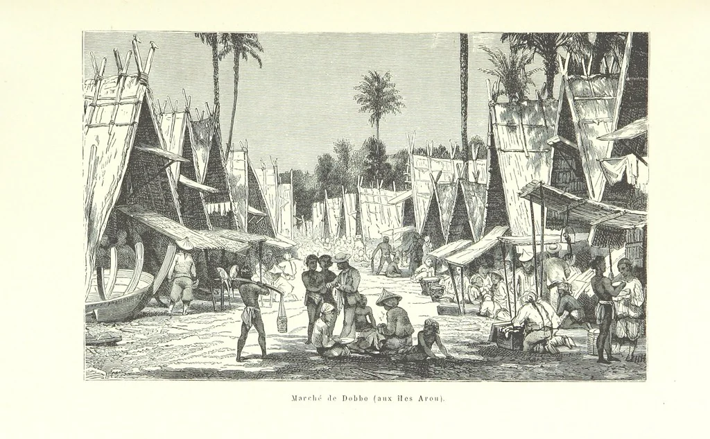 An illustration from Mœurs et caractères des peuples, Asie-Amérique-Océanie. Morceaux extraits de divers auteurs. [With illustrations, 1879, leaf 281